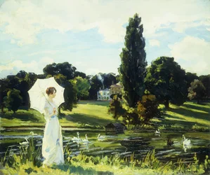 Lynne Fontanne sul Tamigi