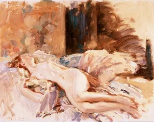 Nudo reclinato