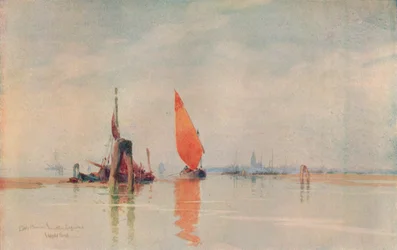 Mattina presto. Lagune veneziane, c1917