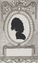 Silhouette di Gräfin Enzenberg, Stiftsfräulein