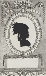Silhouette di Contessa Lodroni, 1784-1834