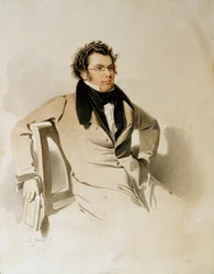 Franz Schubert ... (acquerello)