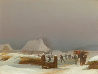 Paesaggio invernale da Funen