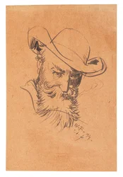 Autoritratto con cappello