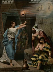 Giuseppe interpreta i sogni dei suoi compagni di prigionia
