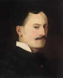 Il pittore Julius Bodenstein