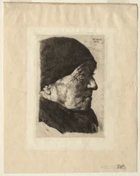 Testa di un contadino, 1874