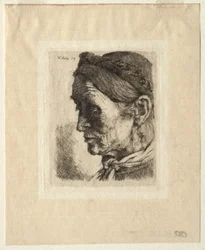 Testa di una Contadina, 1874