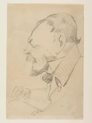 Caricatura di Gottlieb Bindesbøll