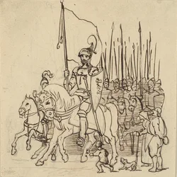 Holger Danske alla Testa dei Suoi Cavalieri