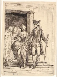 Leandro e Leonora, dietro di loro Henrik e Pernille