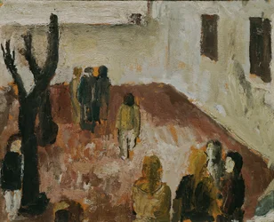 Studio per "Cortile della scuola"