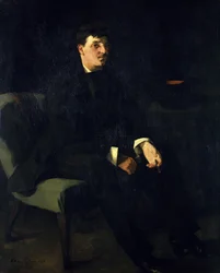 Il pittore Carl Schuch