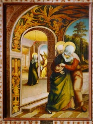 La Rencontre a la Porte Doree - Meeting of Anne …