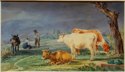 Paesaggio pastorale dell