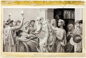 Era consuetudine allora portare via la sposa da casa