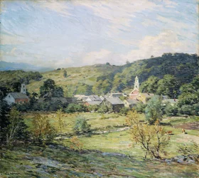 Mattina di settembre, Plainfield, New Hampshire