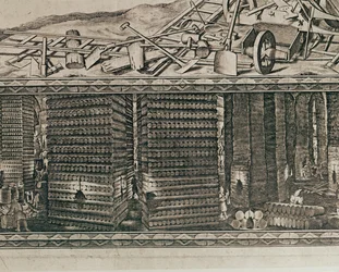 Le miniere di sale di Wieliczka, vicino a Cracovia, producevano circa un terzo delle entrate dei re polacchi... (incisione)