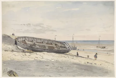 Barche sulla spiaggia