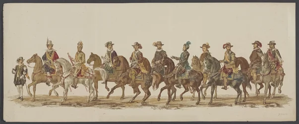 Processione di Delft del 1862, quarto gruppo