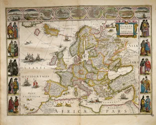 Da Theatrum Orbis Terrarum di Willem Bleau, Amsterdam