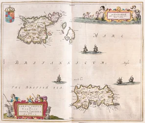 Garnsey - isole jersey, in 
