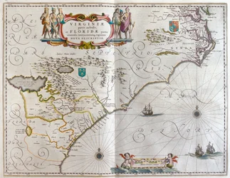 Sud-est, in "Theatrum Orbis Terrarum, sive Atlas Novus" di Willem Blaeu, Amsterdam