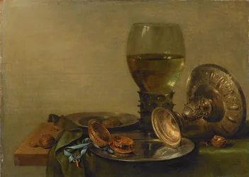 Natura morta con una tazza d