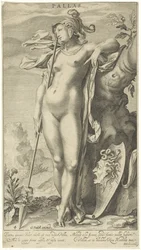 Minerva presso un albero