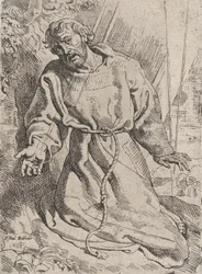 San Francesco riceve le stimmate, ca. 1613-14