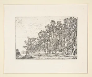 Due siepi di tavole, Tavola 6 da Il set dei paesaggi