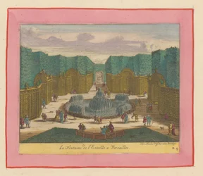 Brunnen im Sternenwald in den Gärten von Versailles