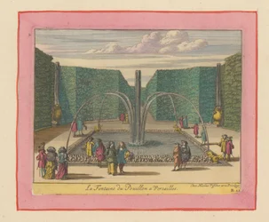 Brunnen von Pouillon in den Gärten von Versailles