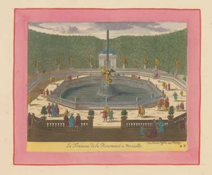 Brunnen des Ruhms in den Gärten von Versailles