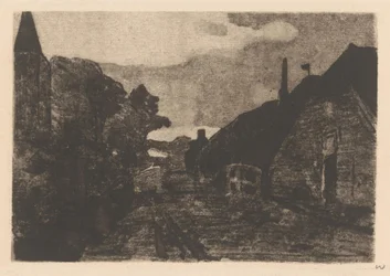 Strada di campagna a Diepenheim