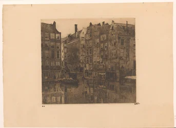 Oudezijds Voorburgwal e Oudezijds Kolk ad Amsterdam