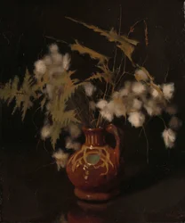 Fiori soffici in una brocca