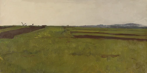 Paesaggio con campi