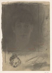 Ritratto, di fronte