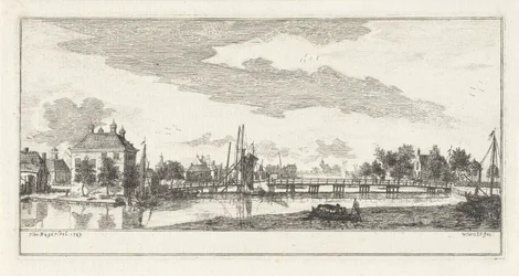 Veduta del villaggio di Uithoorn