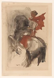 Cavaliere a cavallo