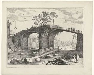 Ponte su un fiume
