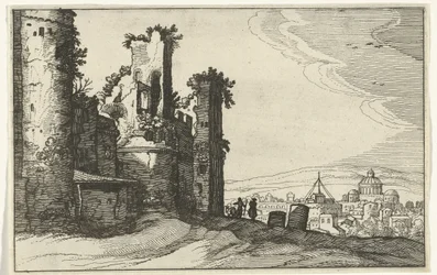 Veduta di Roma dal Monte Pincio