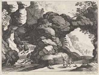 Paesaggio con Agar e Ismaele (Paesaggi italiani)