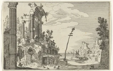 Rovine romane presso il mare