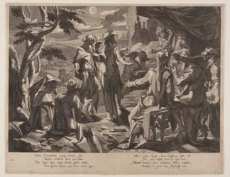 Giudici Areopagiti di Atene, tavola 8 da Troni di giustizia (Thronus Iustitiae)