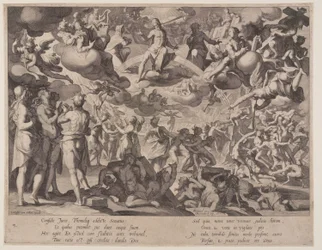 Giudizio Universale, tavola 13 da Troni di giustizia (Thronus Iustitiae)