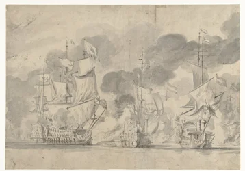 Battaglia navale a Lowestoft il 13 giugno 1665