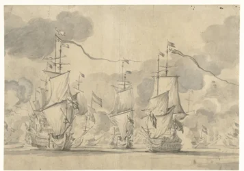 Battaglia navale presso Lowestoft il 13 giugno 1665