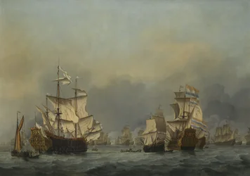 La battaglia dei quattro giorni, c. 1670